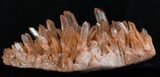 Amazing Tangerine Quartz Crystal Cluster - Madagascar #32264-2